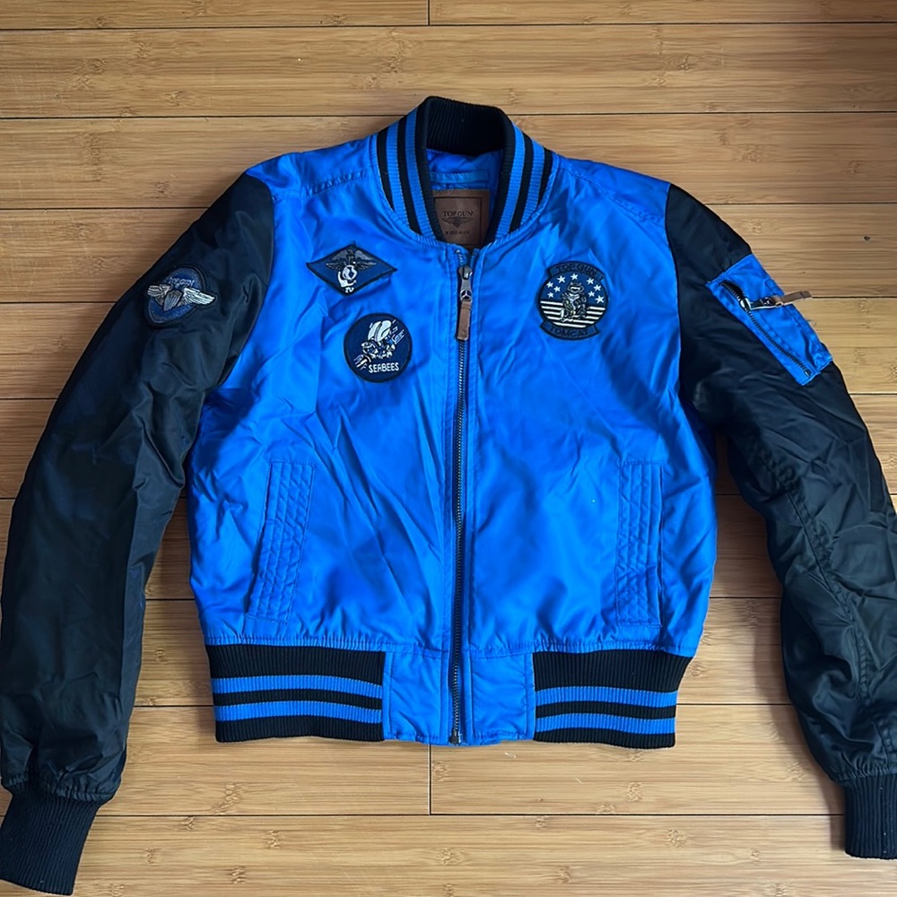 Top gun bomber jacket kids XL